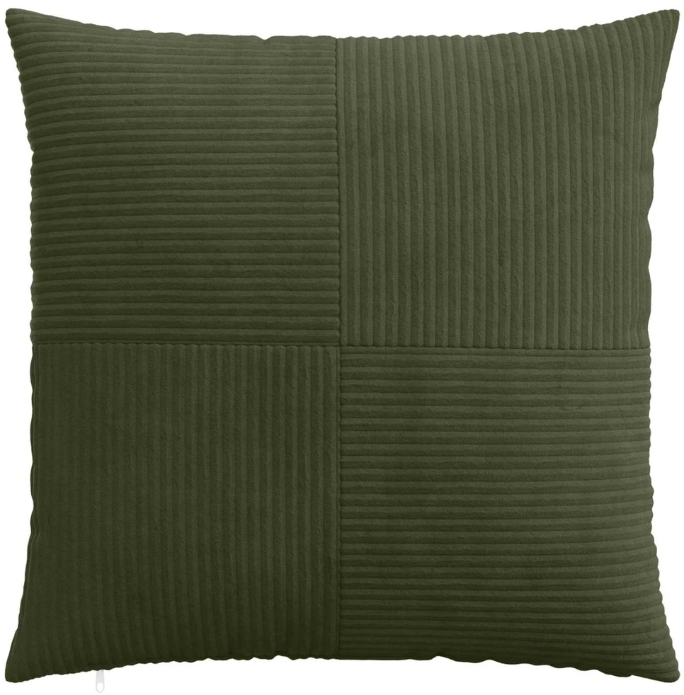 Pagalvėlės užvalkalas 6 pcs ALMELO Žalia 80 x 80 cm mančester