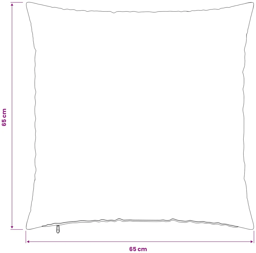 Pagalvėlės užvalkalas 6 pcs HEERLEN Antracito 65 x 65 cm