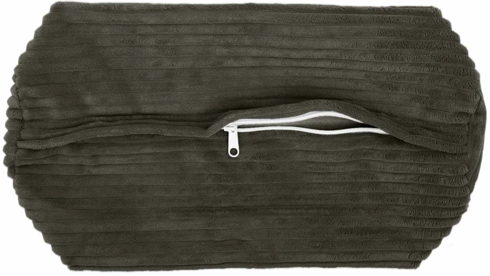 Pagalvėlės užvalkalas 6 pcs HEERLEN Antracito Ø 15 x 40 cm