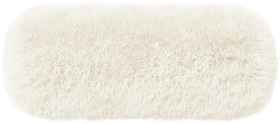 Pagalvėlės užvalkalas 6 pcs HEERLEN Balta Ø 15 x 40 cm