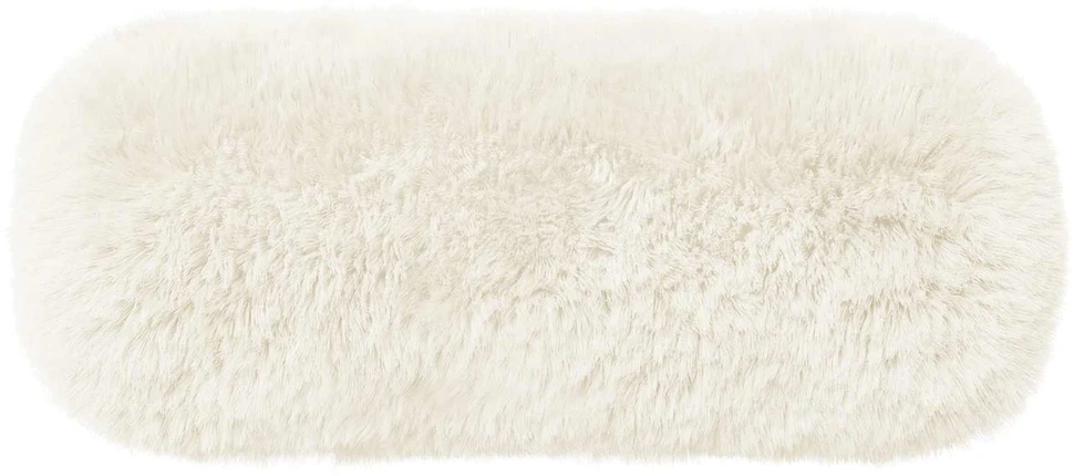 Pagalvėlės užvalkalas 6 pcs HEERLEN Balta Ø 15 x 40 cm