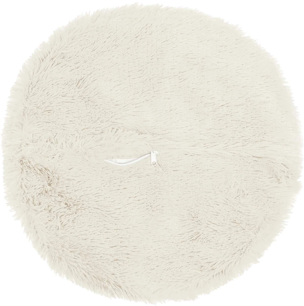 Pagalvėlės užvalkalas 6 pcs HEERLEN Balta Ø 40 cm PV pūkinis