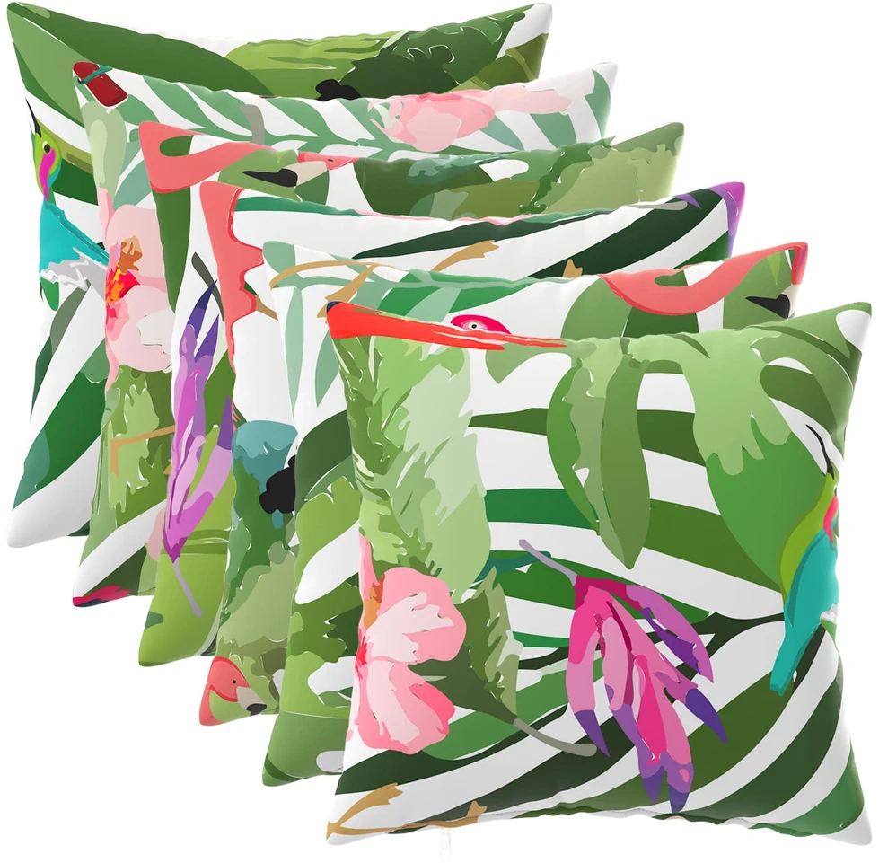 Pagalvėlės užvalkalas 6 pcs HEERLEN Įvairiaspalvis 35 x 35 cm