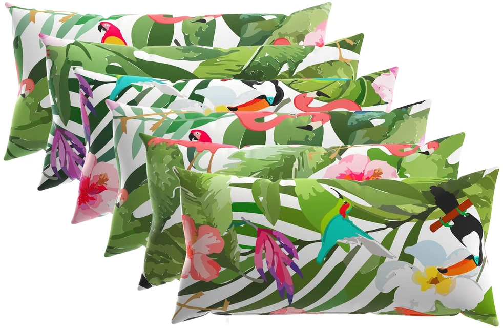 Pagalvėlės užvalkalas 6 pcs HEERLEN Įvairiaspalvis 40 x 70 cm