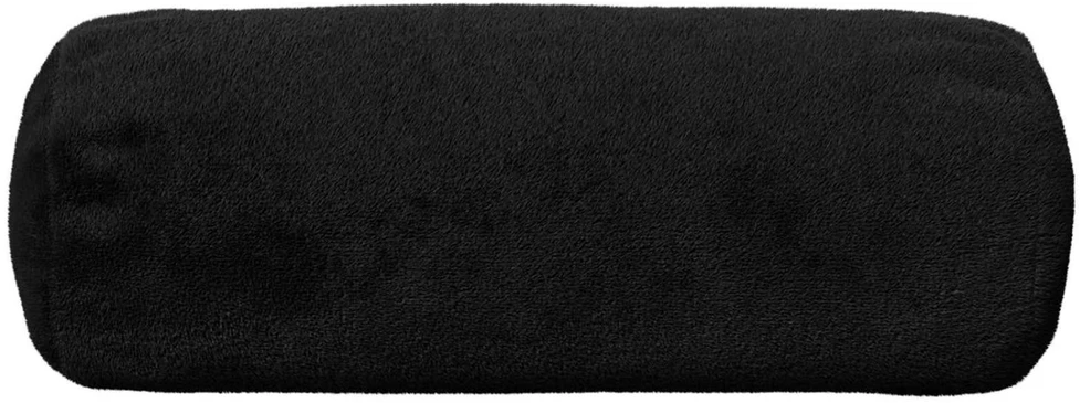 Pagalvėlės užvalkalas 6 pcs HEERLEN Juoda Ø 15 x 40 cm Flanelė