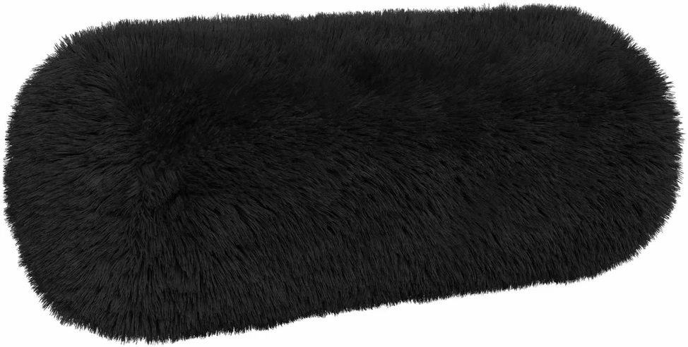 Pagalvėlės užvalkalas 6 pcs HEERLEN Juoda Ø 15 x 40 cm