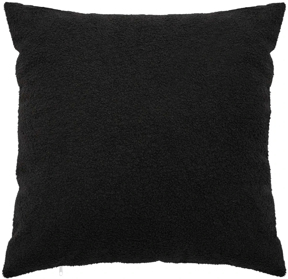 Pagalvėlės užvalkalas 6 pcs HEERLEN Juoda 65 x 65 cm Bouclé