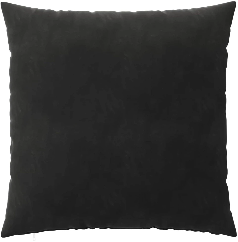 Pagalvėlės užvalkalas 6 pcs HEERLEN Juoda 65 x 65 cm Aksomas