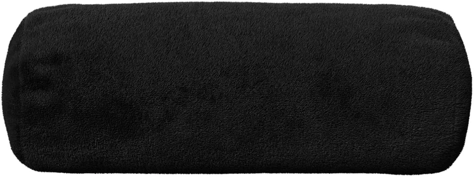 Pagalvėlės užvalkalas 6 pcs HEERLEN Juoda Ø 15 x 40 cm Flanelė