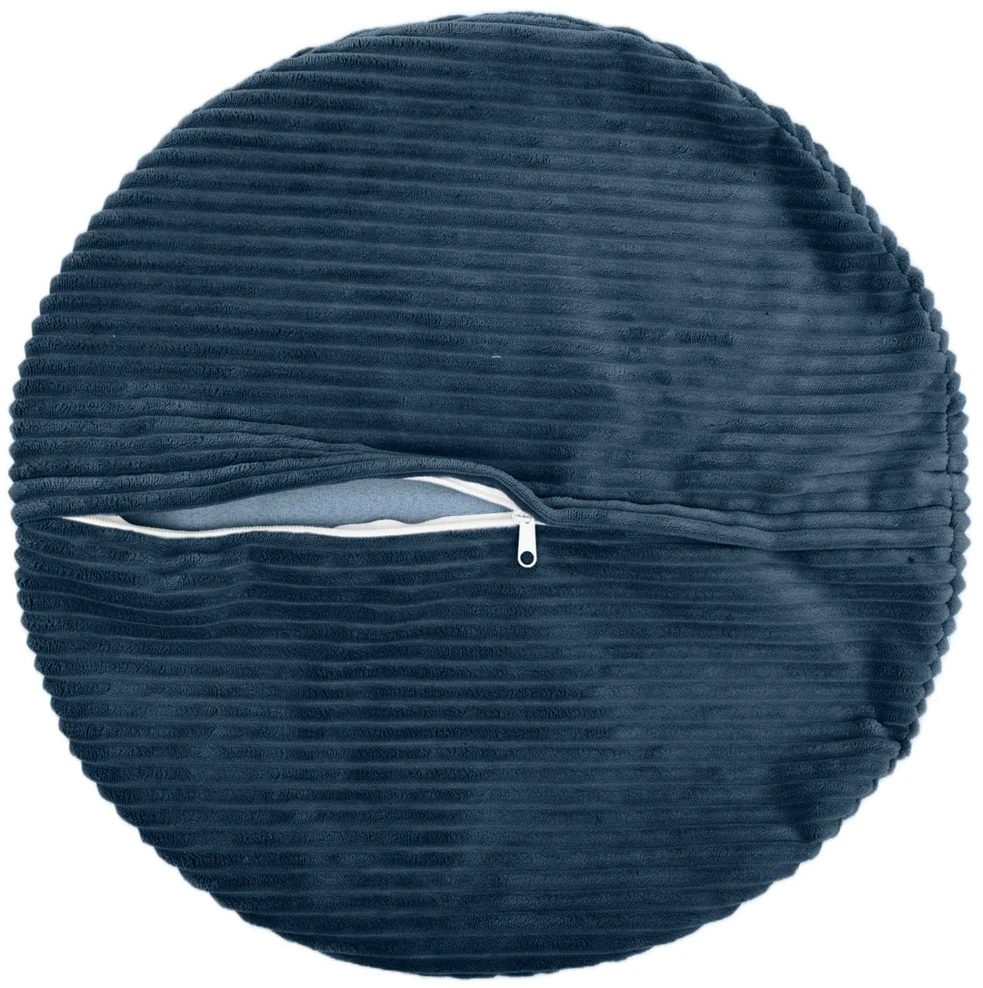 Pagalvėlės užvalkalas 6 pcs HEERLEN Jūrinė mėlyna Ø 60 cm