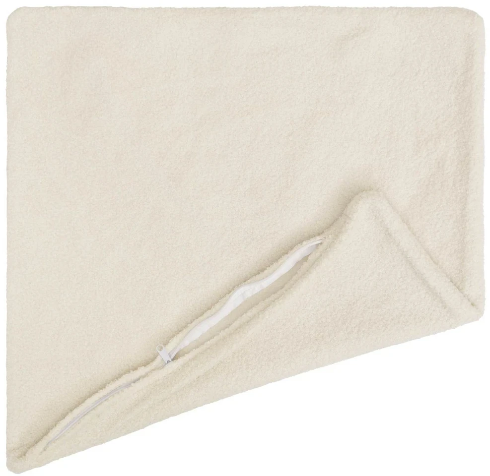 Pagalvėlės užvalkalas 6 pcs HEERLEN Kreminė 45 x 45 cm Bouclé