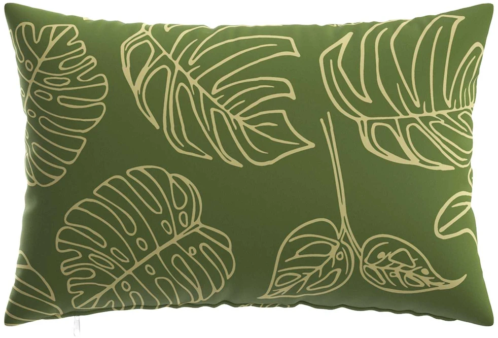 Pagalvėlės užvalkalas 6 pcs HEERLEN Lapų dizainas 50 x 80 cm