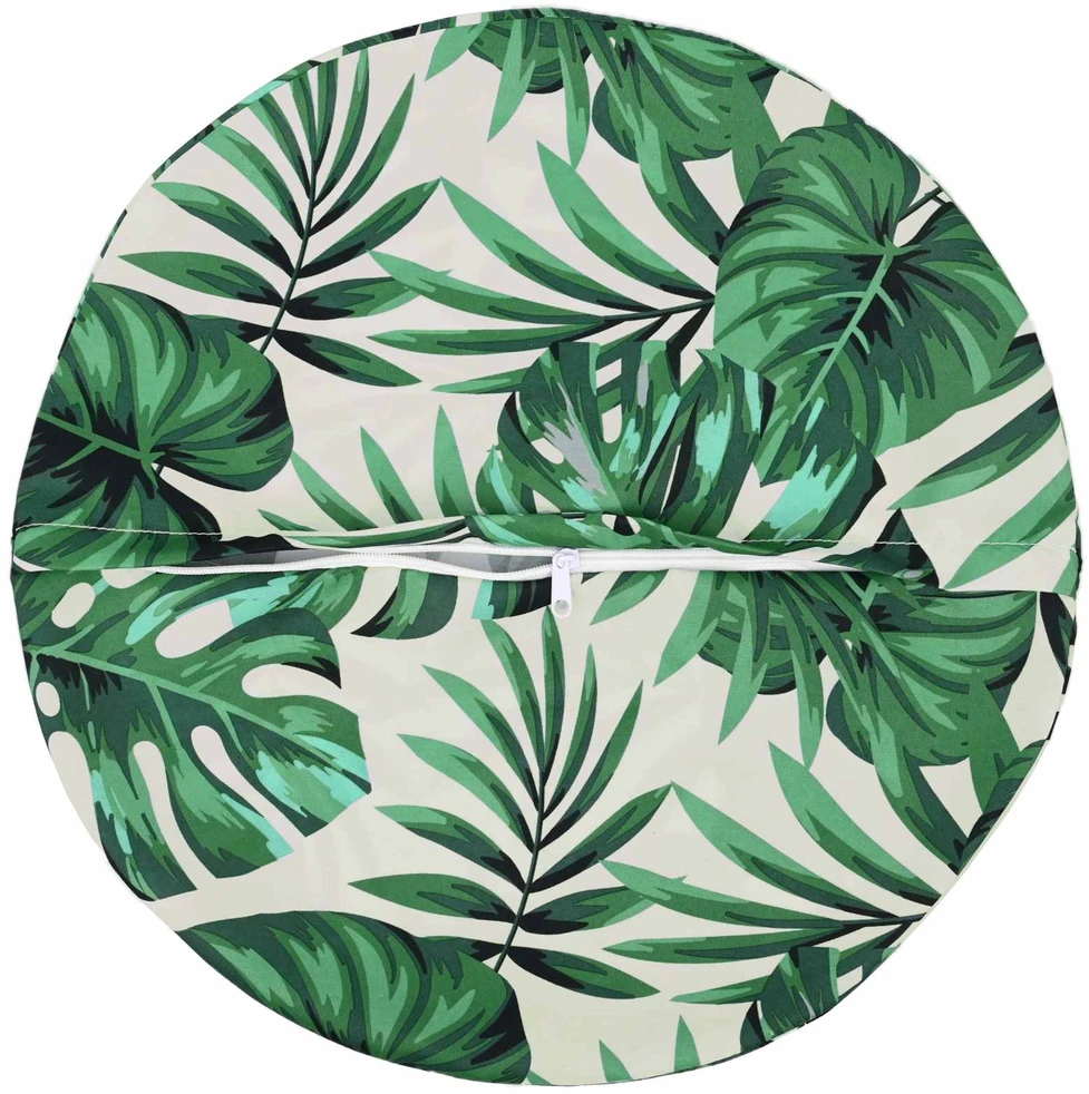 Pagalvėlės užvalkalas 6 pcs HEERLEN Lapų raštas Ø 50 cm