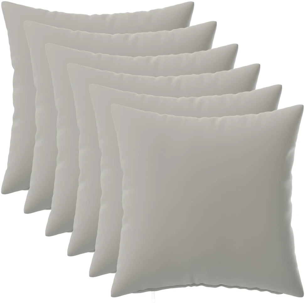 Pagalvėlės užvalkalas 6 pcs HEERLEN Pilka 40 x 40 cm