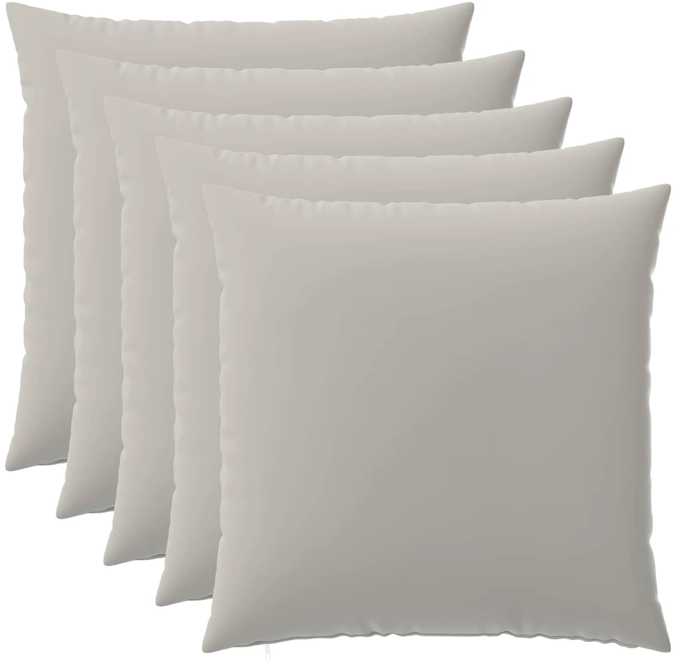 Pagalvėlės užvalkalas 6 pcs HEERLEN Pilka 60 x 60 cm