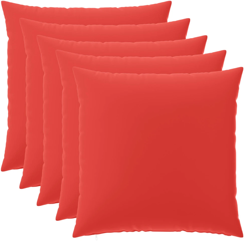 Pagalvėlės užvalkalas 6 pcs HEERLEN Raudona 65 x 65 cm
