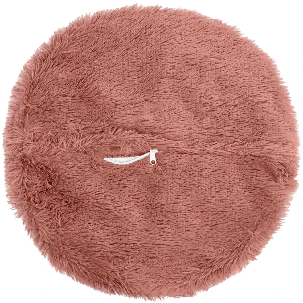 Pagalvėlės užvalkalas 6 pcs HEERLEN Rožinė Ø 30 cm PV pūkinis