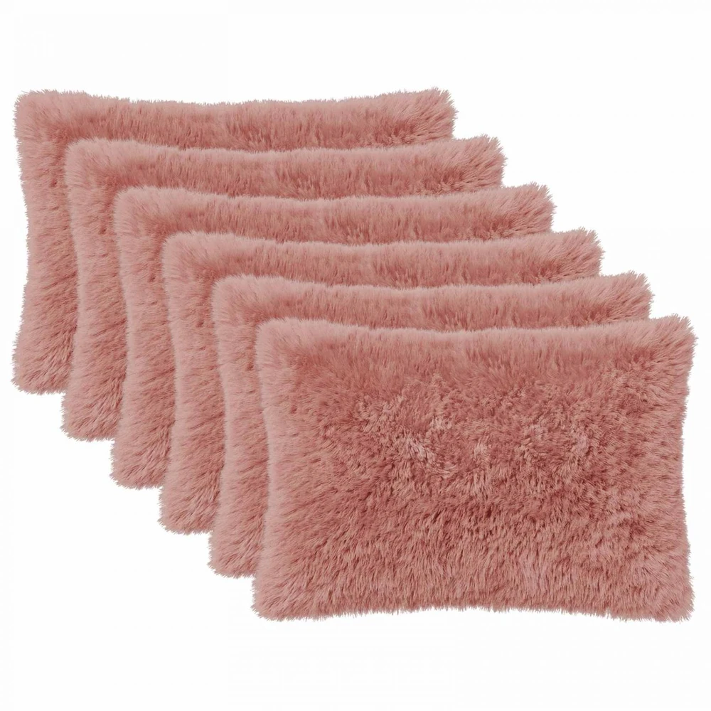 Pagalvėlės užvalkalas 6 pcs HEERLEN Rožinė 30 x 50 cm