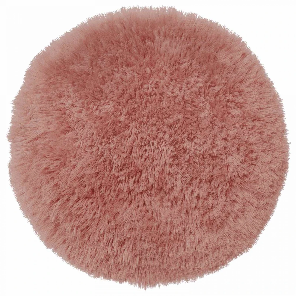 Pagalvėlės užvalkalas 6 pcs HEERLEN Rožinė Ø 30 cm PV pūkinis