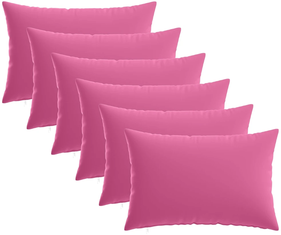 Pagalvėlės užvalkalas 6 pcs HEERLEN Rožinė 50 x 80 cm