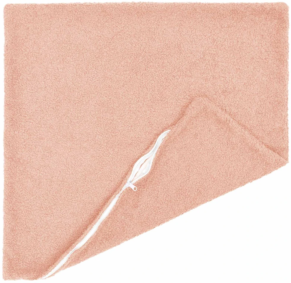 Pagalvėlės užvalkalas 6 pcs HEERLEN Rožinė 55 x 55 cm Bouclé