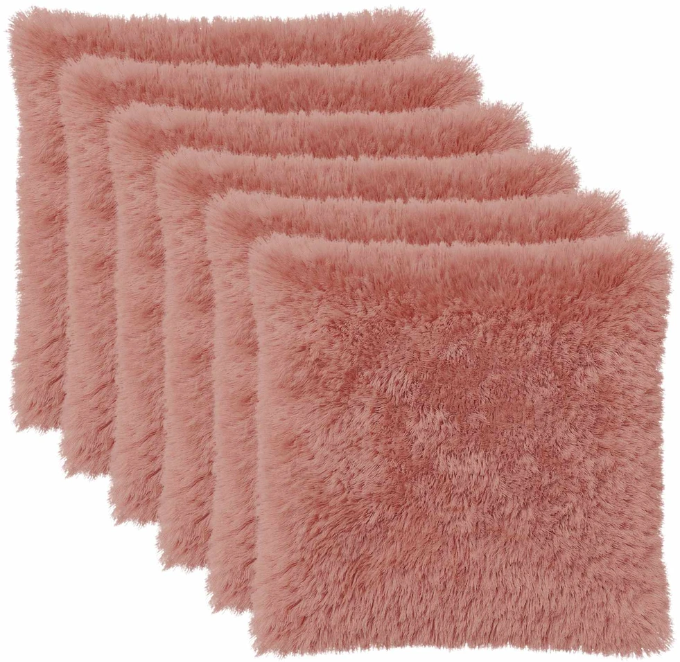 Pagalvėlės užvalkalas 6 pcs HEERLEN Rožinė 55 x 55 cm