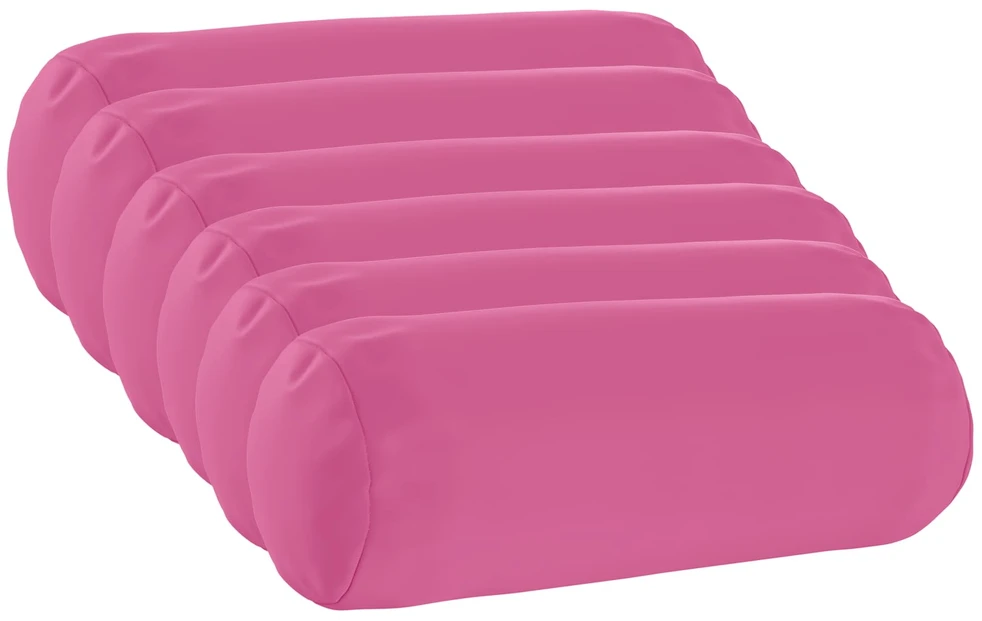 Pagalvėlės užvalkalas 6 pcs HEERLEN Rožinė Ø 15 x 40 cm
