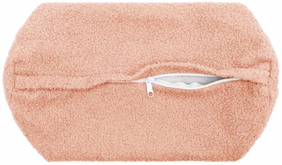 Pagalvėlės užvalkalas 6 pcs HEERLEN Rožinė Ø 15 x 40 cm Bouclé
