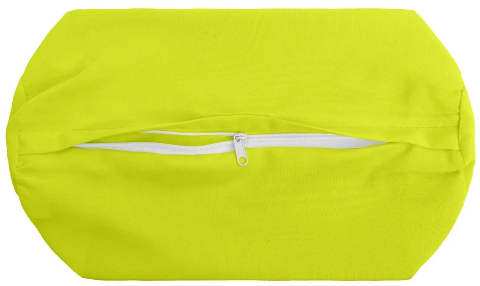 Pagalvėlės užvalkalas 6 pcs HEERLEN Ryškiai žalia Ø 15 x 40 cm