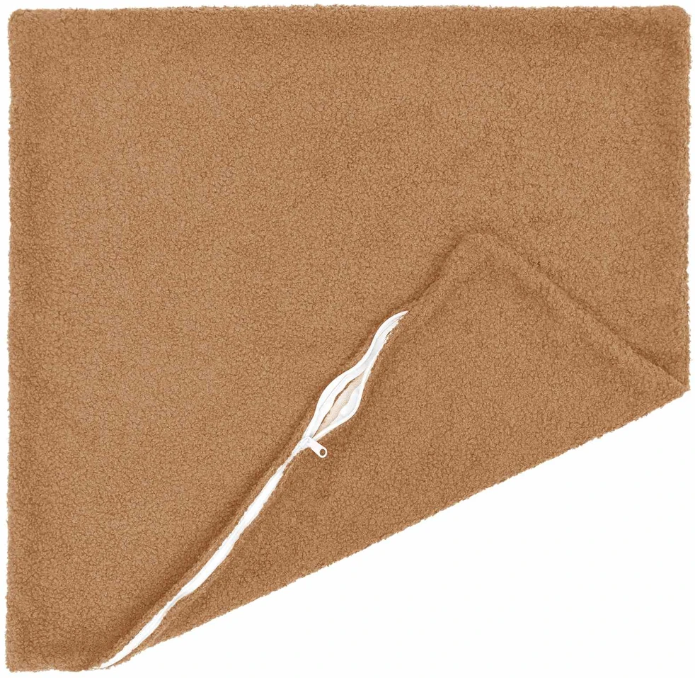 Pagalvėlės užvalkalas 6 pcs HEERLEN Smėlio 80 x 80 cm Bouclé