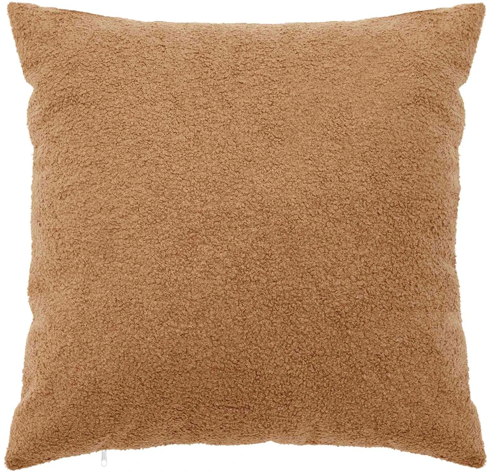 Pagalvėlės užvalkalas 6 pcs HEERLEN Smėlio 80 x 80 cm Bouclé