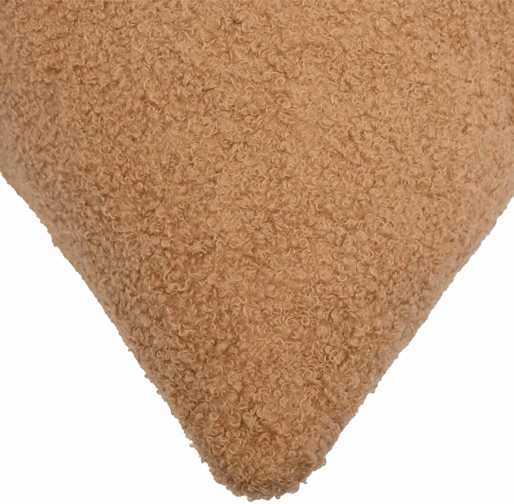 Pagalvėlės užvalkalas 6 pcs HEERLEN Smėlio 40 x 80 cm Bouclé