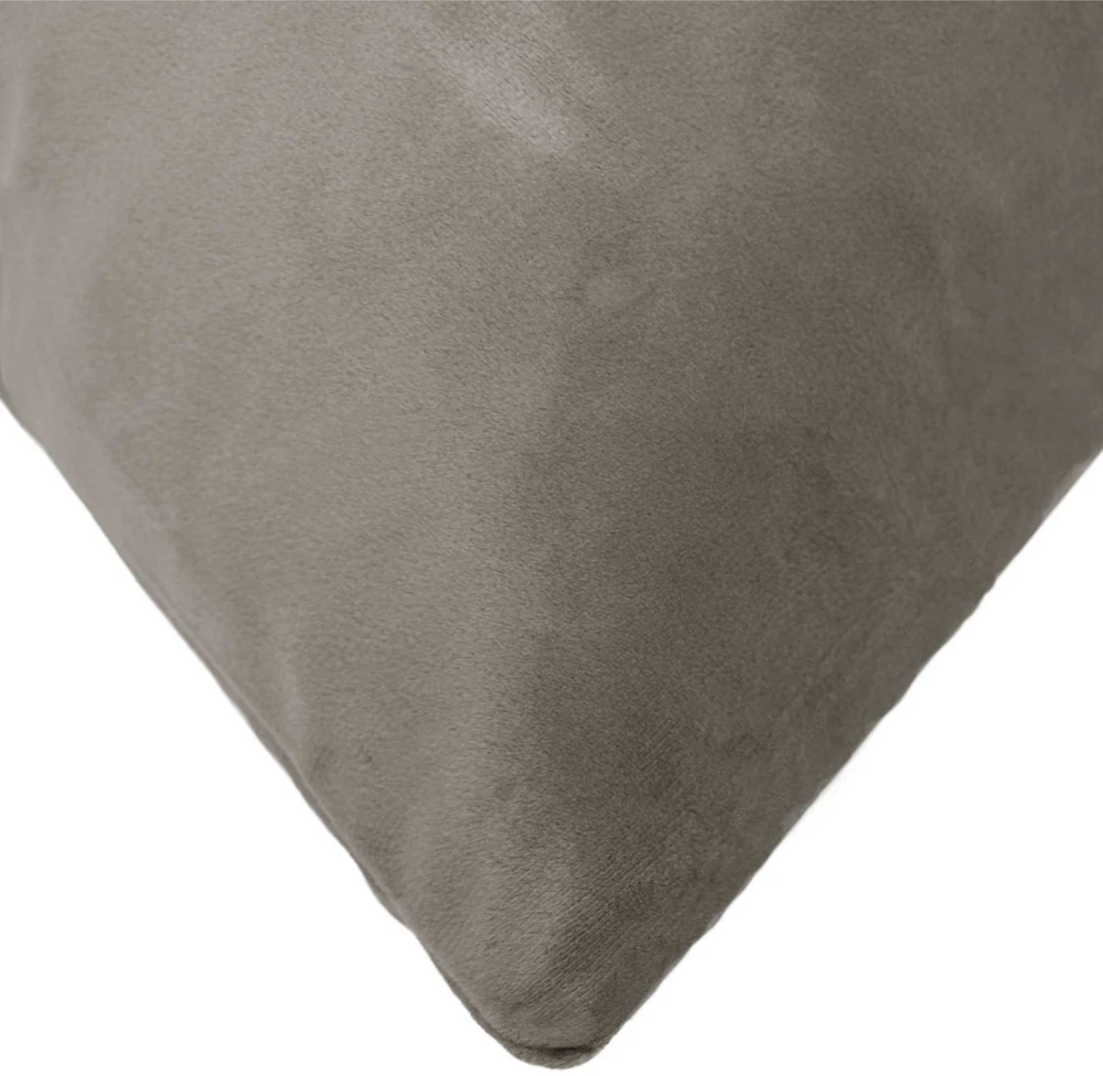 Pagalvėlės užvalkalas 6 pcs HEERLEN Šviesiai pilka 55 x 55 cm