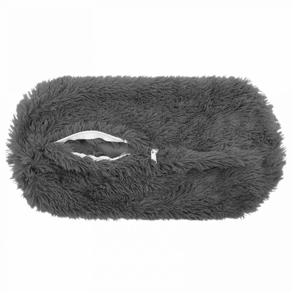 Pagalvėlės užvalkalas 6 pcs HEERLEN Šviesiai pilka Ø 15 x 40 cm