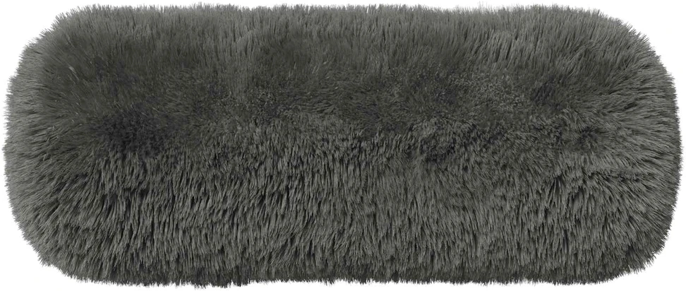 Pagalvėlės užvalkalas 6 pcs HEERLEN Šviesiai pilka Ø 15 x 40 cm