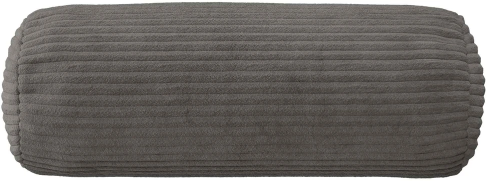 Pagalvėlės užvalkalas 6 pcs HEERLEN Tamsiai pilka Ø 15 x 40 cm