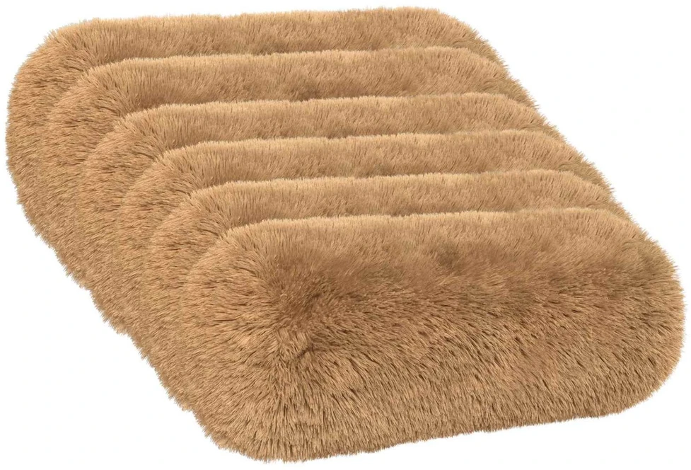 Pagalvėlės užvalkalas 6 pcs HEERLEN Taupe Ø 15 x 40 cm