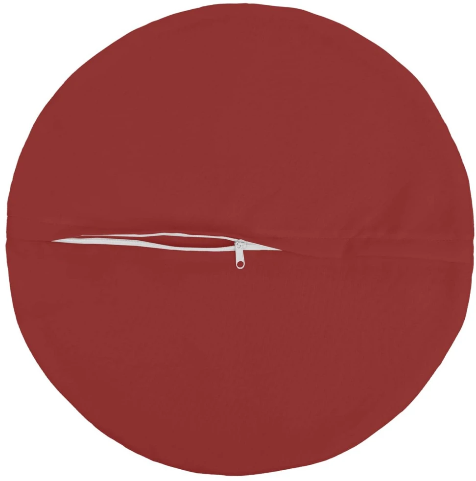 Pagalvėlės užvalkalas 6 pcs HEERLEN Vyno raudona Ø 40 cm