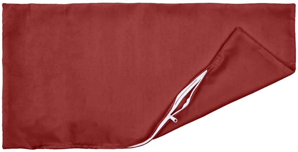 Pagalvėlės užvalkalas 6 pcs HEERLEN Vyno raudona 40 x 80 cm