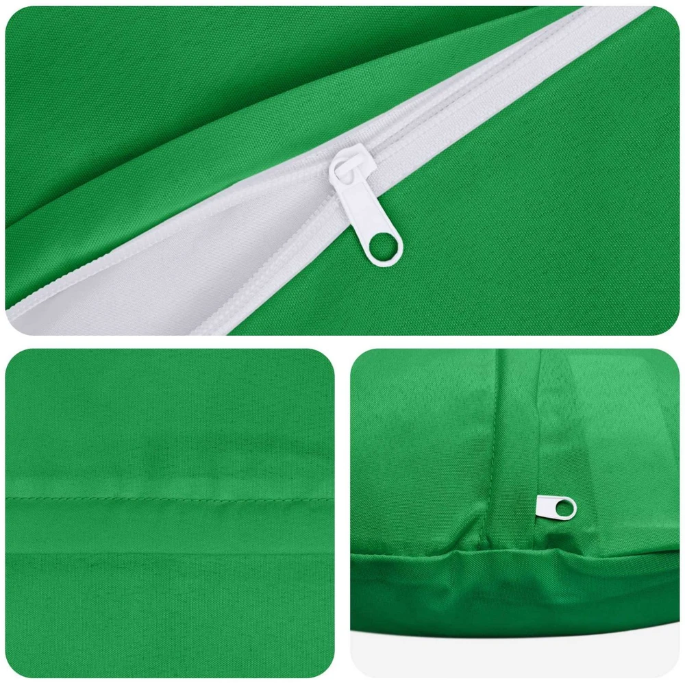 Pagalvėlės užvalkalas 6 pcs HEERLEN Žalia Ø 30 cm Poliesteris