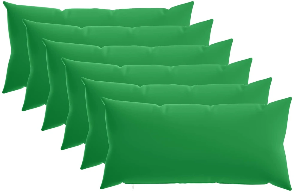 Pagalvėlės užvalkalas 6 pcs HEERLEN Žalia 40 x 70 cm