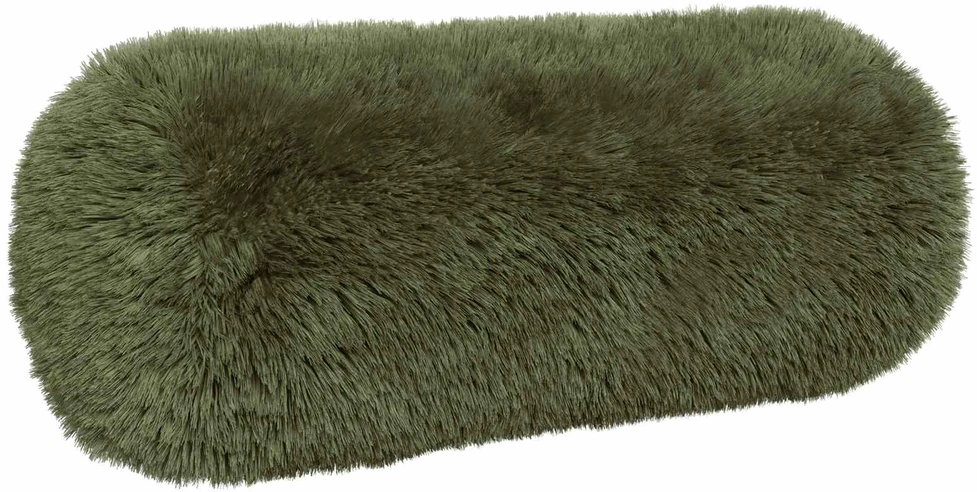 Pagalvėlės užvalkalas 6 pcs HEERLEN Žalia Ø 15 x 40 cm