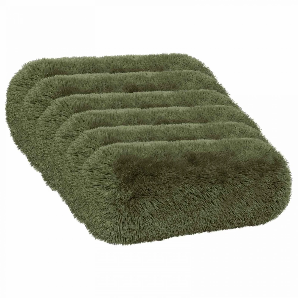 Pagalvėlės užvalkalas 6 pcs HEERLEN Žalia Ø 15 x 40 cm
