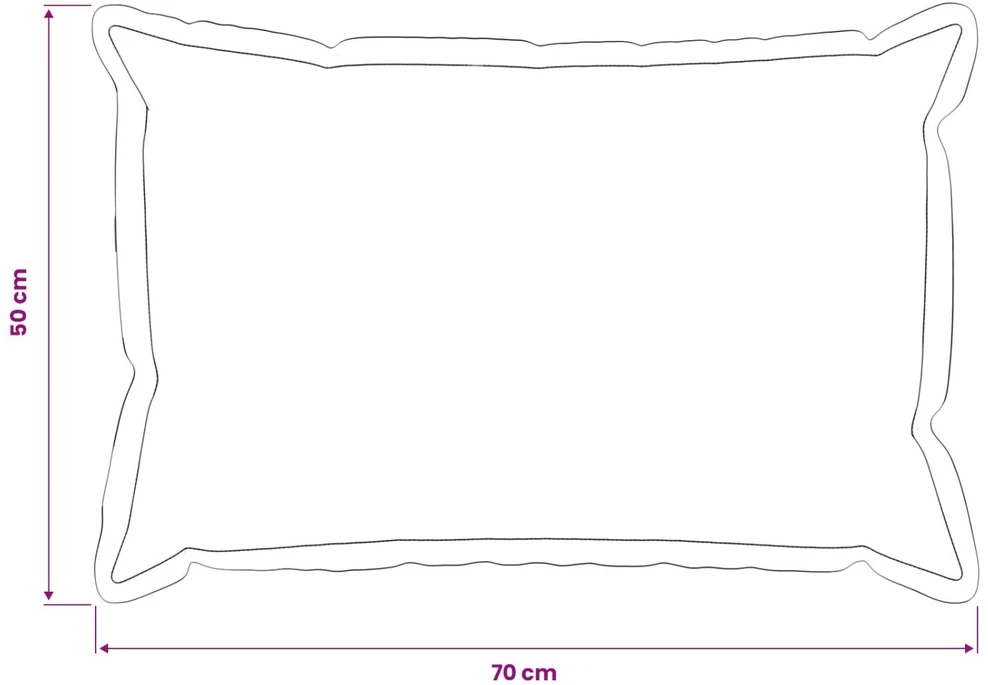 Pagalvėlės užvalkalas 6 pcs HOUTEN Juoda 50 x 70 cm Bouclé