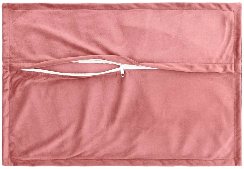 Pagalvėlės užvalkalas 6 pcs HOUTEN Rožinė 50 x 80 cm Aksomas