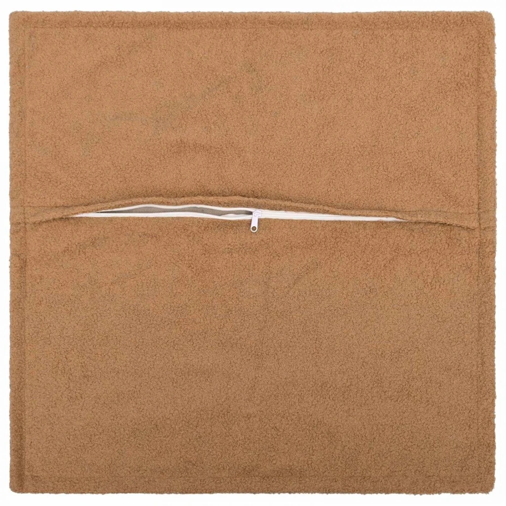 Pagalvėlės užvalkalas 6 pcs HOUTEN Smėlio 55 x 55 cm Bouclé