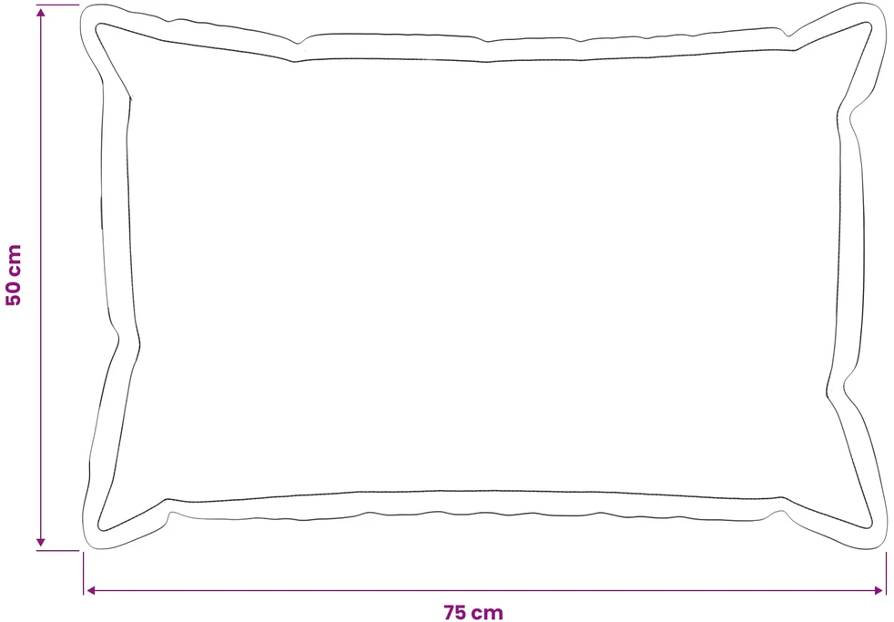 Pagalvėlės užvalkalas 6 pcs HOUTEN Smėlio 50 x 75 cm Bouclé