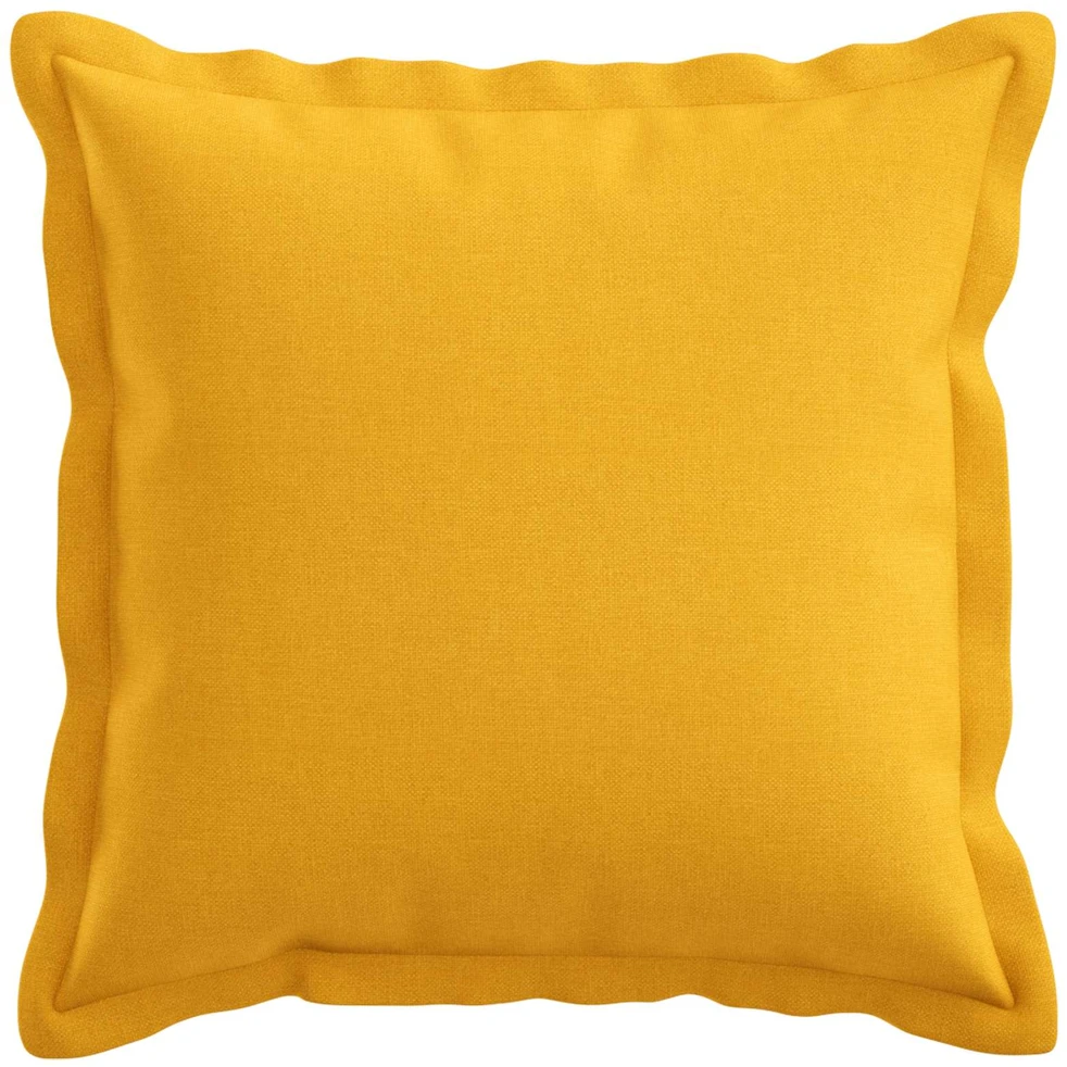 Pagalvėlės užvalkalas 6 pcs HOUTEN Šviesi geltona 50 x 50 cm