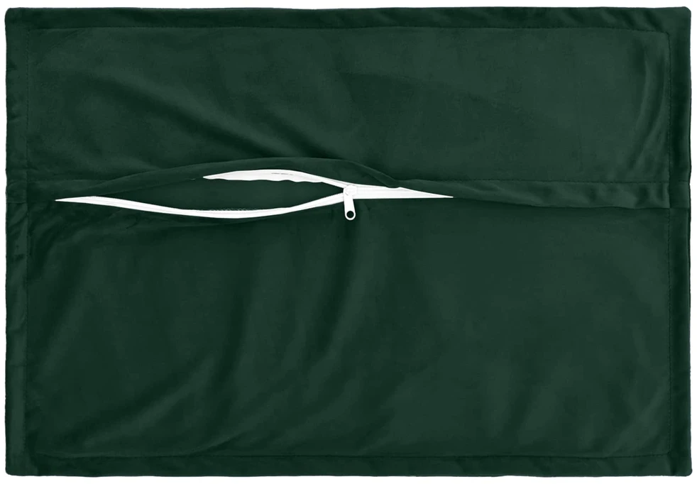Pagalvėlės užvalkalas 6 pcs HOUTEN Tamsiai žalia 50 x 80 cm