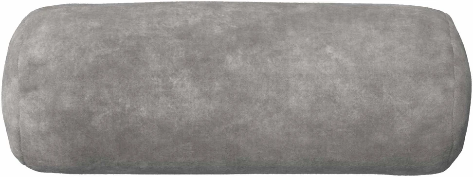 Pagalvėlės užvalkalas 6 vnt. HEERLEN Šviesiai pilka Ø 15 x 40 cm